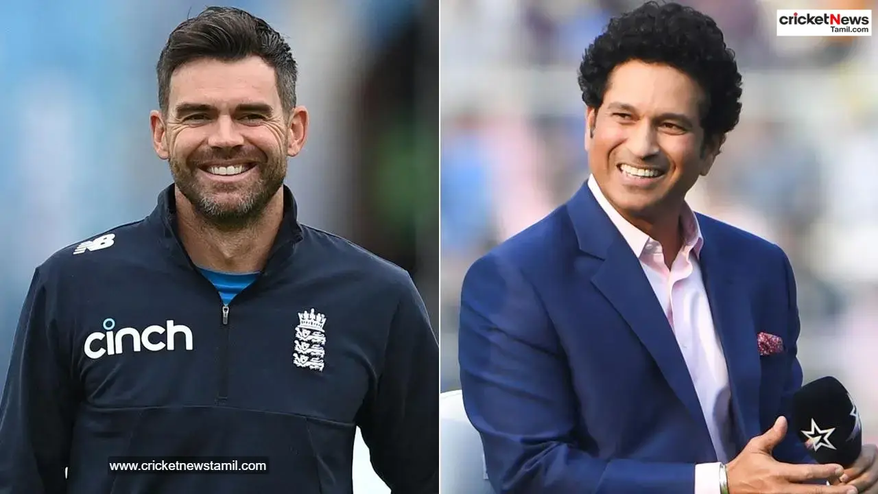 இந்தியா – இங்கிலாந்து டெஸ்ட் தொடருக்கு ‘சச்சின் – ஆண்டர்சன் கோப்பை’ என்ற புதிய பெயர்? வெளியான தகவல் 5 இந்தியா மற்றும் இங்கிலாந்து டெஸ்ட் தொடருக்கு சச்சின் – ஆண்டர்சன் கோப்பை என்ற புதிய பெயர்